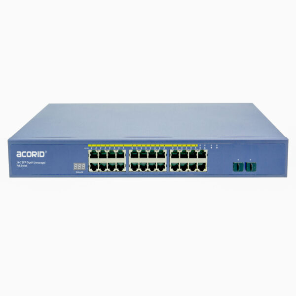 ACORID POE SWITCH GLS1726 PF 24P 250W